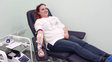 Na Svatomartinské darování krve dorazilo 45 lidí