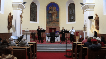 S novým programem se do Lužic vrátilo Břeclavské komorní trio