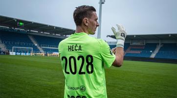 Slovácko si pojistilo další oporu. Brankář Heča podepsal smlouvu do léta 2028
