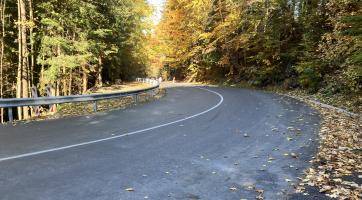 Silnice přes Soláň je po rekonstrukci hotová