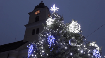 Rozsvícení vánočního stromu v Blatnici provázel kulturní program