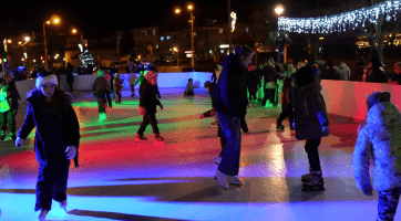 Na kluzišti se druhou adventní sobotu konala Mikulášská diskotéka