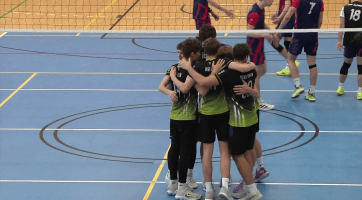 Volejbaloví junioři Vsetína porazil dvakrát VAM Olomouc B