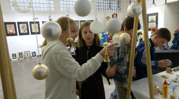 Slovácké muzeum pozvalo děti na vánoční dílničky