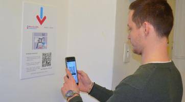 Konec bloudění ve valašskomeziříčské nemocnici. Pacienti najdou nejkratší cestu díky QR kódu