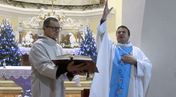 Poutníci v kapli sv. Antonína zahájili nový rok mší svatou