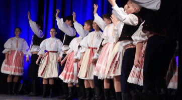 Na Štěpánské zábavě vystoupily všechny veselské folklorní soubory