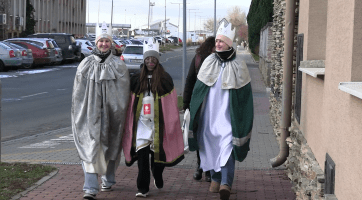 Tříkrálovou sbírku ve Veselí zakončil průvod koledníků