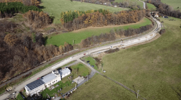 Letos skončí oprava silnice do Hlinska pod Hostýnem