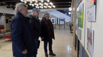 Ve foyeru Domu kultury vystavuje Anna Lekešová Čtvero ročních období