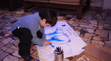 Kino Morava nabídlo kromě promítání pohádek také hry pro děti