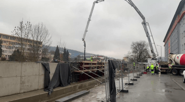 Lávka u průmyslovky ve Vsetíně by měla začít sloužit v srpnu