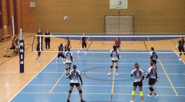Lvíčata porazila Volleyball Club Veselí v obou nedělních zápasech