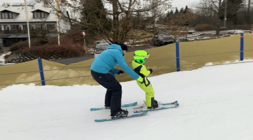 Lyžařská škola Alceda jezdila na Trojáku 