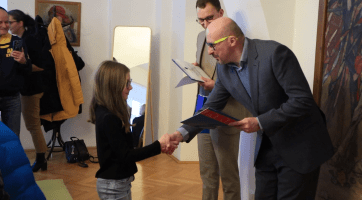 Na radnici dorazili nejlepší závodníci z Atletického klubu Kyjov 