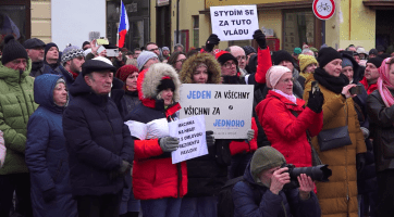 Prezidenta Pavla podpořily v Uherském Hradišti stovky lidí