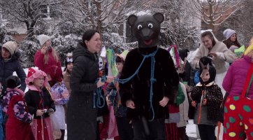 Školáci v Malenovicích založili novou tradici plnou masek