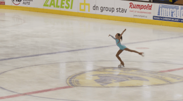 Krasobruslařské naděje se představily ve Velké ceně