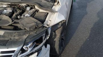 namrzlé vozovky způsobily komplikace řidičům (Uherskobrodsko)