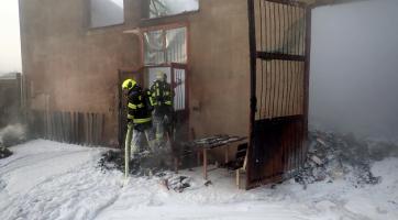 U rozsáhlého požáru v Napajedlích zasahovalo šest hasičských jednotek