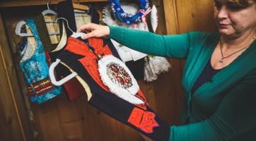 Slovácké kroje Gabriely Mahdalové. Foto: Kateřina Nosková