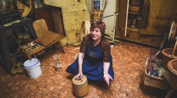 Košíkářství (Dana Ptáčková). Foto: Kateřina Nosková