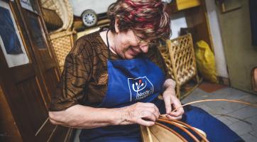 Košíkářství (Dana Ptáčková). Foto: Kateřina Nosková