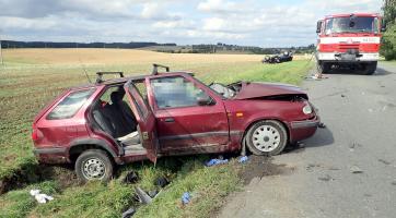 Dopravní nehoda u Bystřice skončila tragicky