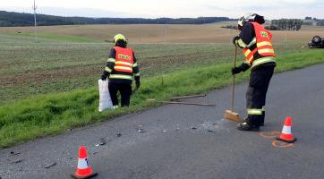 Dopravní nehoda u Bystřice skončila tragicky