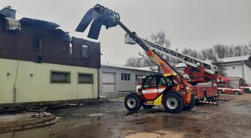 požár v Moravském Písku