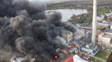 Požár v Chropyni v roce 2011