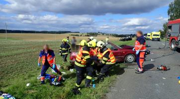Dopravní nehoda u Bystřice skončila tragicky