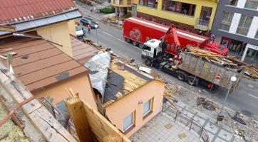 Silné bouřky zasáhly také Zlínský kraj, nejhůř jsou na tom Luhačovice