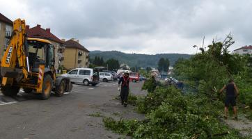 Silné bouřky zasáhly také Zlínský kraj, nejhůř jsou na tom Luhačovice