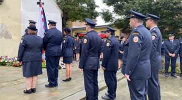Poslední sbohem. V Koryčanech se rozloučili s tragicky zesnulým hasičem