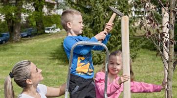 Luhačovice budou zase o něco zelenější