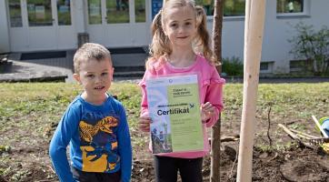 Luhačovice budou zase o něco zelenější