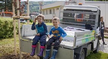 Luhačovice budou zase o něco zelenější