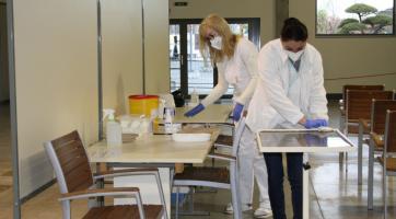 V Kroměříži a ve Vsetíně se otevřela nová očkovací centra