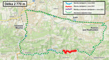 Objízdná trasa od 3. 5. do 30. 6. pro vozidla na 3,5 tuny.