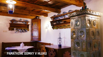 Památkové domky v Hluku