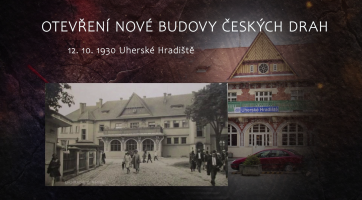 Otevření nové budovy Českých drah