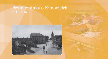 První zmínka o Kunovicích