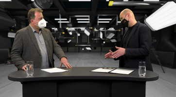 Ticho ve studiu s Romanem Hozou