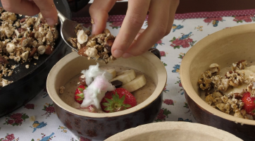 Zdravá ovesná kaše