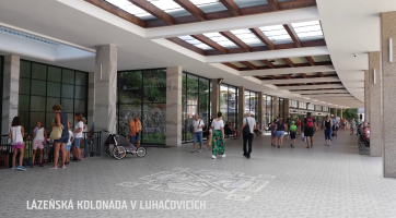 Lázeňská kolonáda v Luhačovicích
