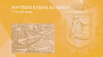 Povýšení Kyjova na město