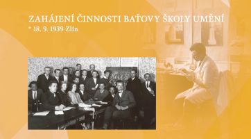 Zahájení činnosti Baťovy školy umění