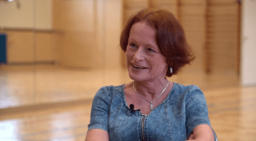 Učitelka tance Jaroslava Špačková