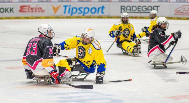 Sledge hokejisté Zlína nezvládli zápas v Ostravě a sezonu skončili na 4. místě